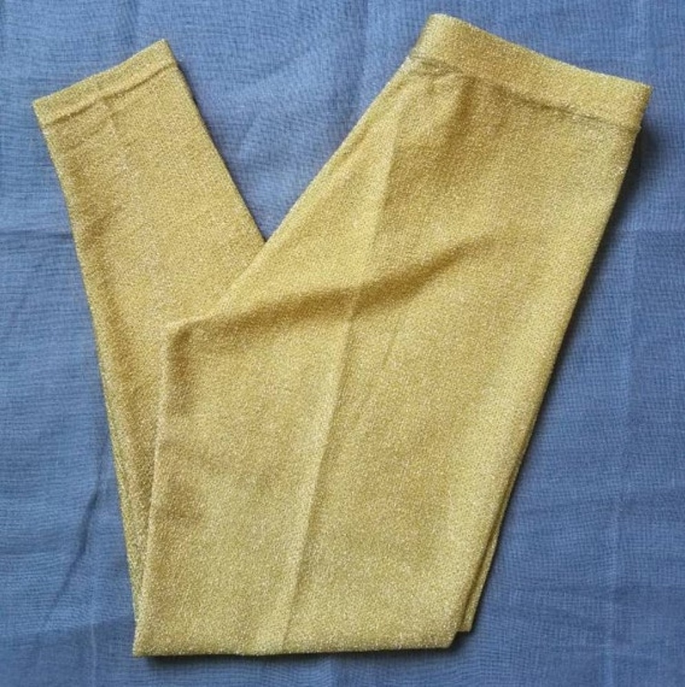 Vintage 1990's deadstock Tripp NYC Gold Glitter 